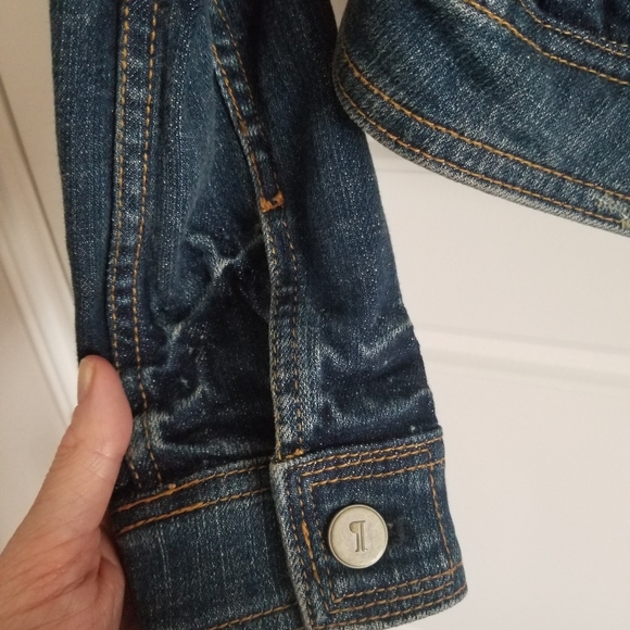 Anthropologie Pilcro classic denim jacket - with stretch! - Picture 8 of 10